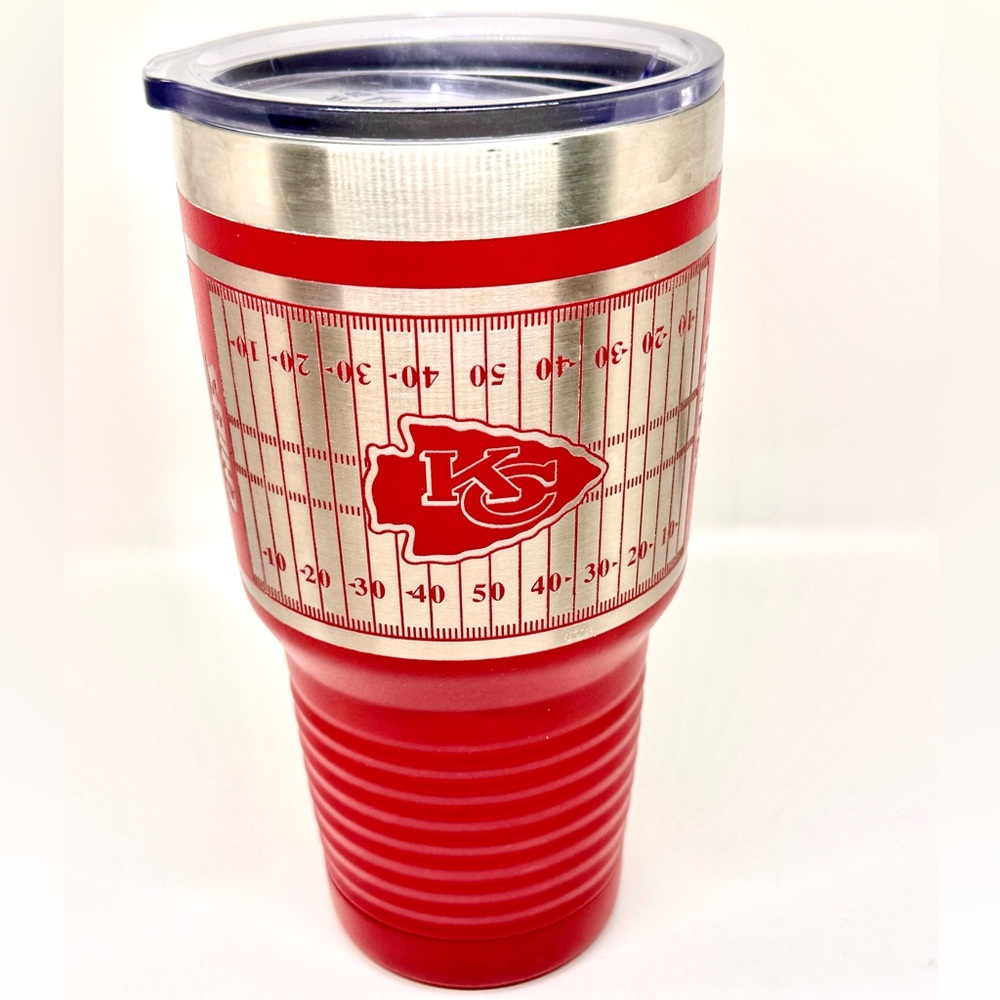 Kansas City Chiefs Polar Camel 30 oz Stainless Steel Tumbler‎ Red NFL Insulated